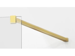 Upevňovacie rameno k sprchovej zástene MAXMAX KIOTO - na 8 mm sklo - GOLD
