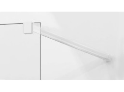 Upevňovacie rameno k sprchovej zástene KIOTO - na 8 mm sklo - WHITE