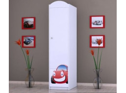 Detská skriňa AUTÍČKO - TYP 2A