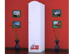 Detská skriňa HASIČI - TYP 1B
