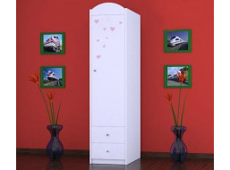 Detská skriňa zajačikovia - TYP 1B