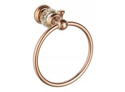 Kúpeľňový držiak na uteráky MAXMAX MEXEN ESTELA - okrúhly - rose gold, 7011532-60