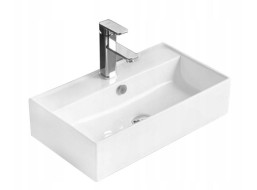Keramické umývadlo MAXMAX MEXEN ALISA 55 cm - biele, 21745500