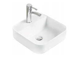 Keramické umývadlo MAXMAX MEXEN SILVIA 39 cm - biele, 21863900