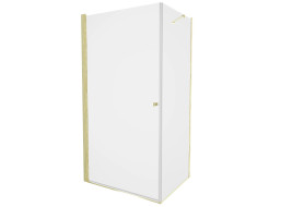 Sprchový kút MAXMAX PRETORIA 90x70 cm - zlatý