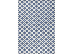 Kusový obojstranný koberec Twin 103128 blue creme