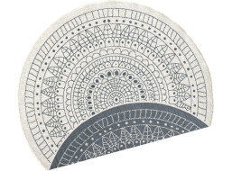 Kusový obojstranný koberec Twin 103143 creme grey