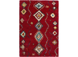 Kusový koberec Nomadic 102692 Geometric red