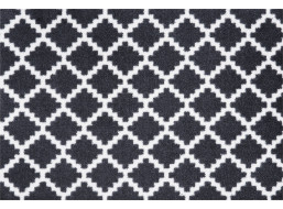 Protišmyková rohožka Home Black White 103156
