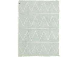 Ručne tkaný kusový koberec Hippy Mint