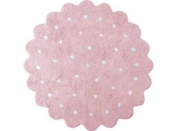 Ručne tkaný kusový koberec Little Biscuit Pink