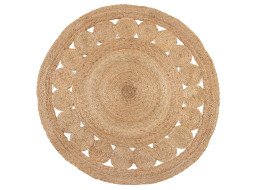 Kusový koberec Jute Arya Natural circle