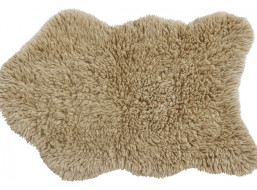 Vlnený koberec Woolly - Sheep Beige
