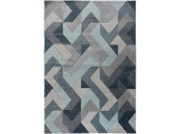 Kusový koberec Hand Carved Aurora Denim Blue