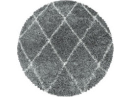 Kusový koberec Alvor Shaggy 3401 grey circle