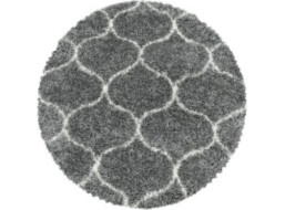Kusový koberec Salsa Shaggy 3201 grey circle