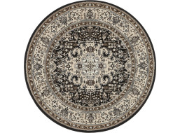 Kruhový koberec Mirkan 104439 Cream/Brown