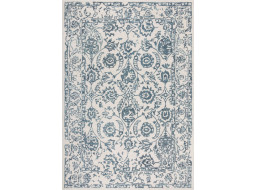 Kusový koberec Wool Loop Yasmin Ivory/Blue