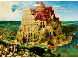 BLUEBIRD Puzzle Stavba babylonskej veže 1000 dielikov
