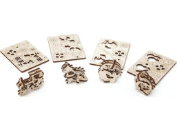 UGEARS 3D puzzle mini sada Drobnôstky
