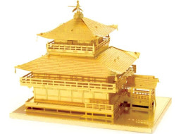 METAL EARTH 3D puzzle Chrám Kinkaku-ju (zlatý)