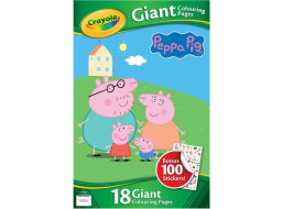 CRAYOLA Mega omaľovánky Prášatko Peppa