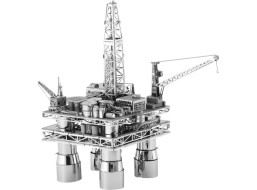 METAL EARTH 3D puzzle Ropná plošina a tanker (deluxe set)