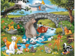RAVENSBURGER Puzzle Zvierací kamaráti XXL 100 dielikov