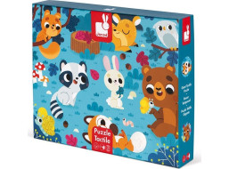 JANOD Hmatové puzzle Lesné zvieratká 20 dielikov