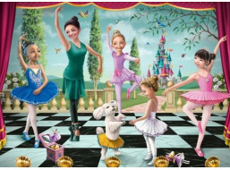 RAVENSBURGER Puzzle Baletná skúška 60 dielikov
