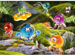 SCHMIDT Puzzle Spacebubble Club: Pristátie v machovom lese 1000 dielikov