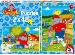 SCHMIDT Puzzle Benjamin Kvietko: Farma 2x48 dielikov