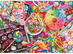 SCHMIDT Puzzle Cukrovinky 1000 dielikov