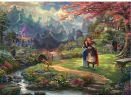 SCHMIDT Puzzle Mulan: Kvety lásky 1000 dielikov