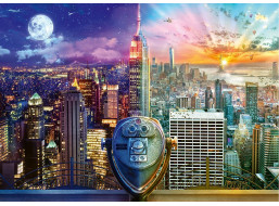 SCHMIDT Puzzle Deň a noc: New York 1000 dielikov