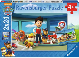 RAVENSBURGER Puzzle Tlapková patrola: Čmuchalové 2x24 dielikov