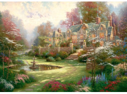 SCHMIDT Puzzle Záhrady v Spring Gate 2000 dielikov