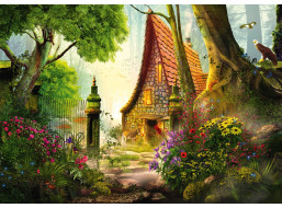 SCHMIDT Puzzle Dom na čistine 1000 dielikov