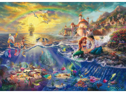 SCHMIDT Puzzle Malá morská víla Ariel 1000 dielikov