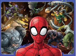 RAVENSBURGER Puzzle Nebojácny Spiderman XXL 100 dielikov