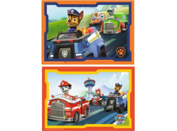 RAVENSBURGER Puzzle Tlapková patrola v akcii 2x12 dielikov