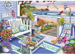 RAVENSBURGER Puzzle Na slnečnom pobreží EXTRA 300 dielikov