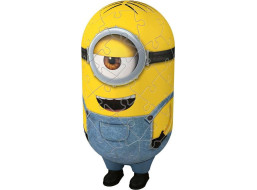 RAVENSBURGER 3D puzzle Postavička Mimoni 2: Jeans 54 dielikov