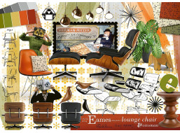 RAVENSBURGER Puzzle Eames: Design Classics 1000 dielikov