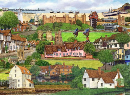 RAVENSBURGER Puzzle Útek do Suffolku 500 dielikov