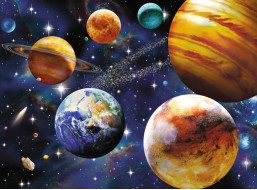 RAVENSBURGER Puzzle Vesmír XXL 100 dielikov