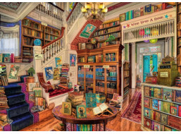 RAVENSBURGER Puzzle Fantastické kníhkupectvo 1000 dielikov