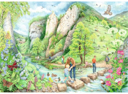 RAVENSBURGER Puzzle Prechádzky č.2: Dovedna 1000 dielikov