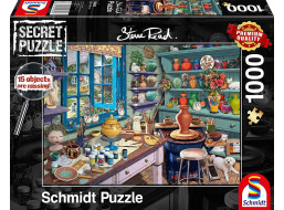 SCHMIDT Secret puzzle Hrnčiarska dielňa 1000 dielikov