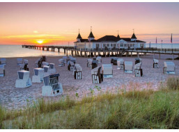 RAVENSBURGER Puzzle Ahlbeck, ostrov Uznojom (Usedom) 1000 dielikov